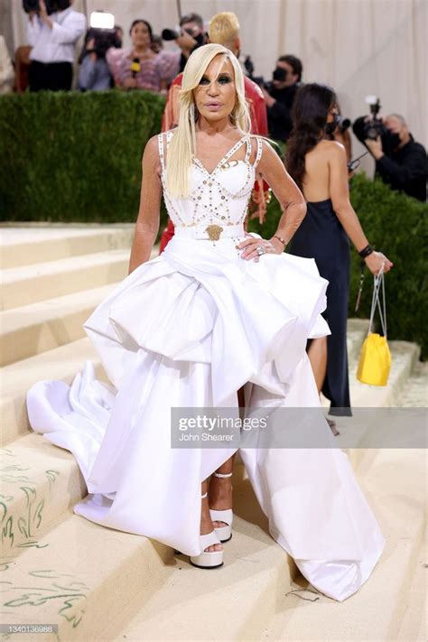 met gala 2021 donatella versace|VERSACE AT THE MET GALA 2021.